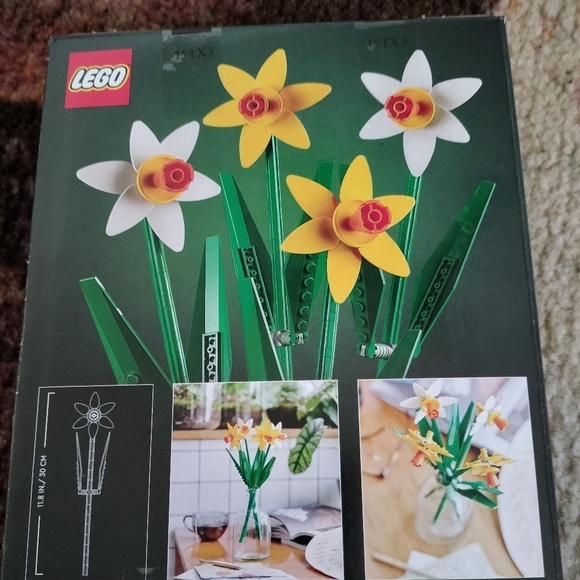 Lego Roses, Tulips,  Sunflowers, Daffodils, Lotus + Cherry Blossoms Flow… - Picture 9 of 15